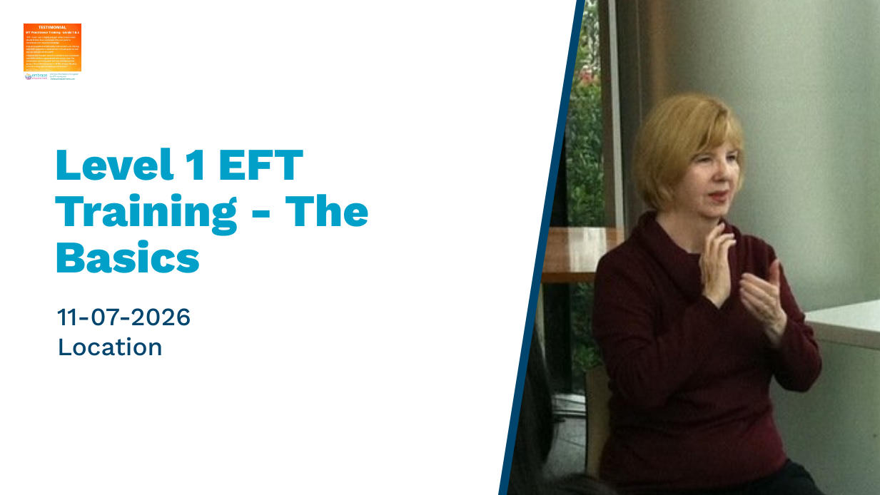Discover the Basics of EFT Tapping in this Live Online Webinar