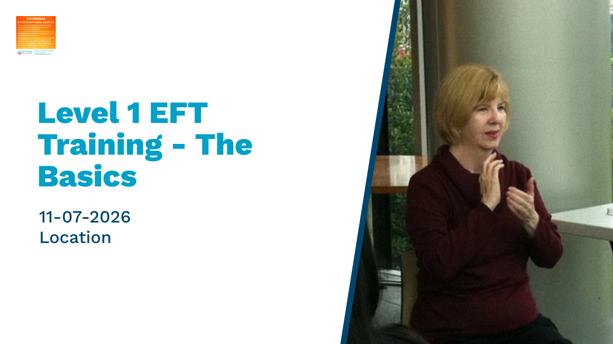 Discover the Basics of EFT Tapping in this Live Online Webinar