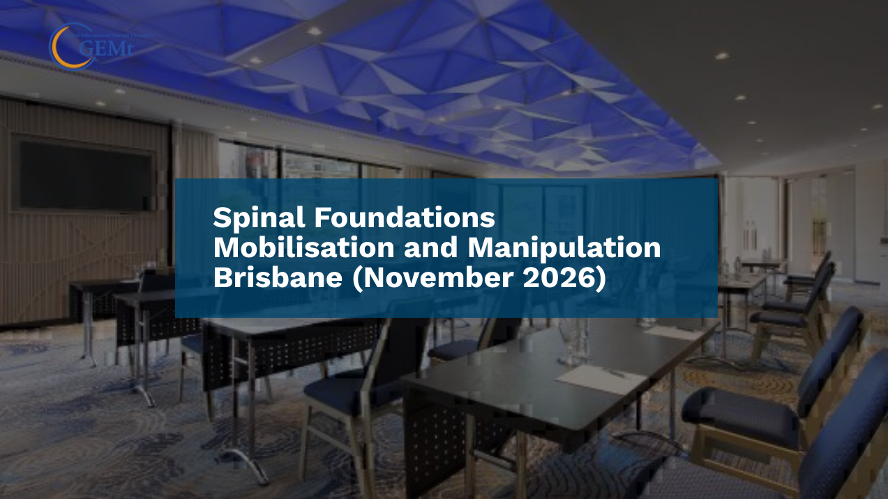 Advance Your Manual Therapy Skills: Expert-Led Live Lectures